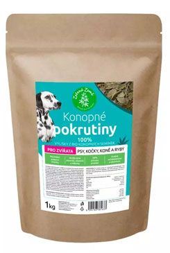 Konopné otruby 1 kg