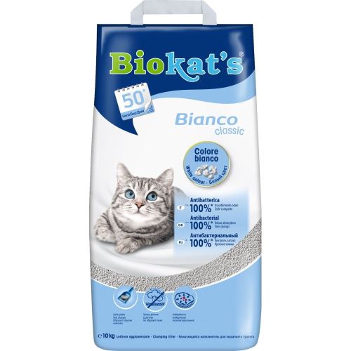 Gimpet Biokats Bianco Hygiene podestýlka bílá bez vůně, 5 kg