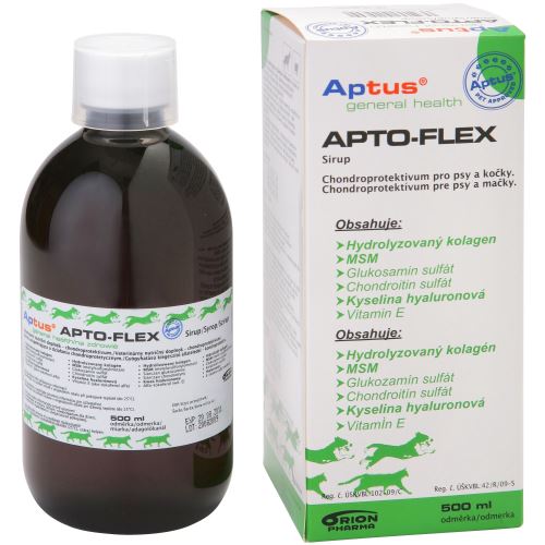 Aptus Apto-Flex Vet Sirup - pro regeneraci a výživu pohybového aparátu psů a koček