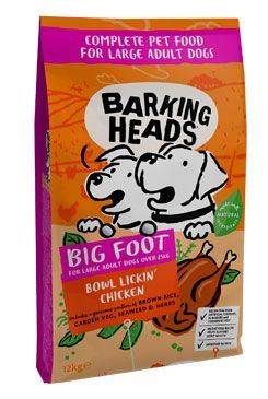 Barking Heads Granule Big Foot Bowl Lickin’ Chicken 12kg