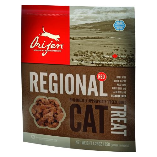Orijen Cat Regional Red - pochoutka sušené maso vícedruhové 35g
