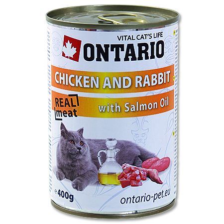 Ontario Chicken, Rabbit, Salmon oil 400 g