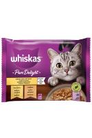 Whiskas kaps. Pure Delight drůbeží v želé 4x85g
