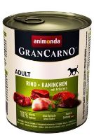 Animonda Gran Carno Adult Konzerva pro psy - králík & bylinky 800 g