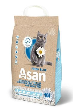 Asan Cat Fresh blue ekologická podestýlka 10 l