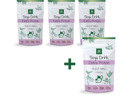Topnatur Soya drink extraprotein 160 g AKCE 3+1