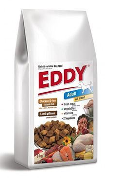 EDDY Adult All Breed kuřecí polštářky s jehněčím