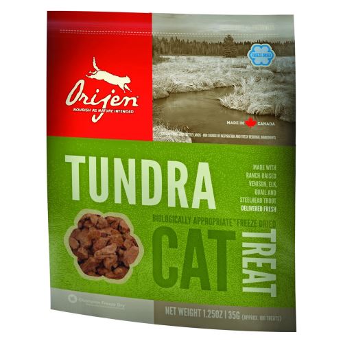 Orijen Cat Tundra - pochoutka sušené maso vícedruhové 35g