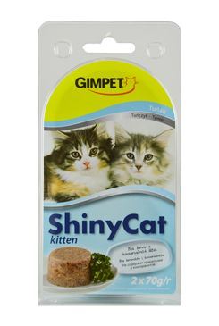 Gimpet ShinyCat Junior konzerva tuňák 2x85g