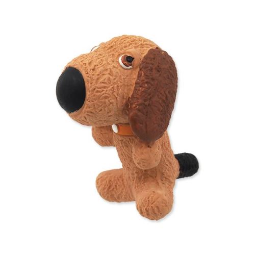 Hračka DOG FANTASY Latex pes se zvukem 9 cm
