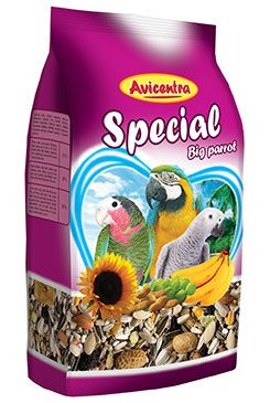 Krmivo AVICENTRA speciál pro velké papoušky 1 kg