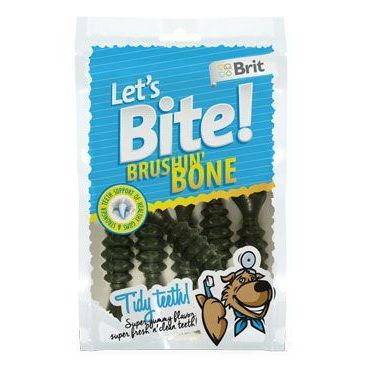 Brit pochoutka Let's Bite Brushin' Bone 90g NEW