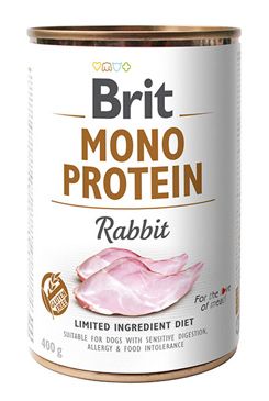 Konzerva BRIT Mono Protein Rabbit 400g