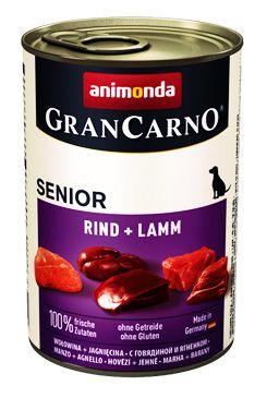 Animonda Gran Carno Senior Konzerva - telecí & jehněčí 400 g