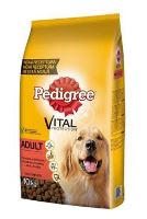 Pedigree Dry Adult hovězí a drůbeží 2,6kg (1)