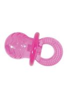 Hračka pes dudlík TRP PACIFIER růžová Zolux