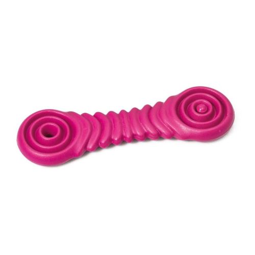 Gumová hračka pro psy Argi - typ 4 - růžová - 17 x 5 cm