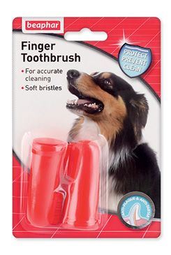 Zubní kartáček pro psy Beaphar Dog-A-Dent na prst
