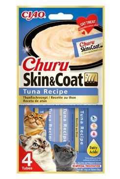Churu Cat Skin&Coat Tuna Recipe 4x14g