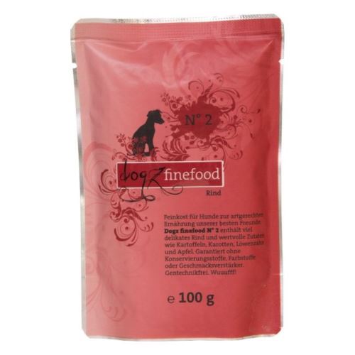 Dogz Finefood No.2 Kapsička - hovězí 100 g