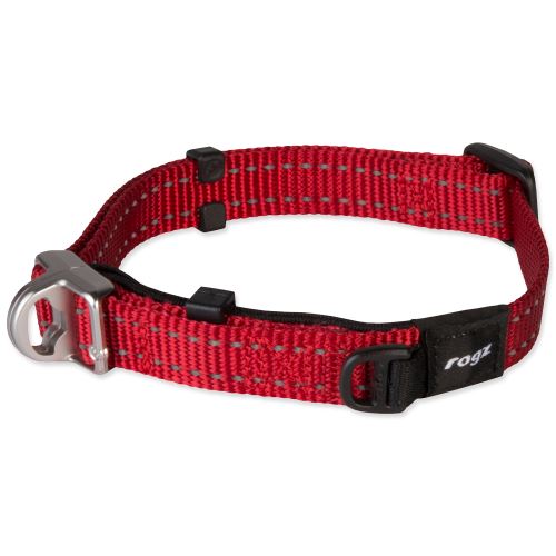 Obojek ROGZ Safety Collar červený M 1ks