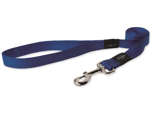 Rogz Utility Nylonové reflexní vodítko pro psy modré - velikost S, 1,8 mx1,1 cm