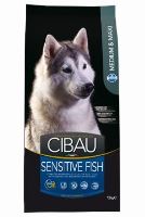 CIBAU Granule Dog Adult Sensitive Fish&Rice 12kg