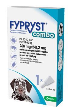 Fypryst combo spot-on 402/361,8mg pes obří 1 pip