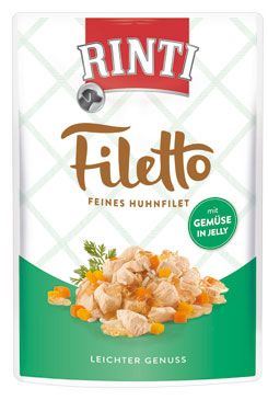 Kapsička RINTI Filetto kuře + zelenina v želé 100 g
