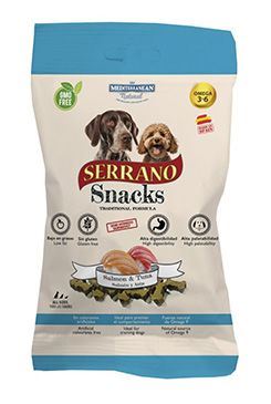 Serrano Snack for Dog-Salmon&Tuna 100g