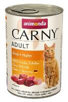 Animonda Carny Adult Konzerva - hovězí & kuřecí pro dospělé kočky 400 g