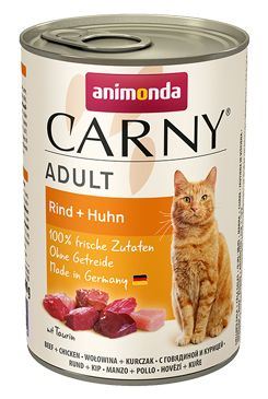 Animonda Carny Adult Konzerva - hovězí & kuřecí pro dospělé kočky