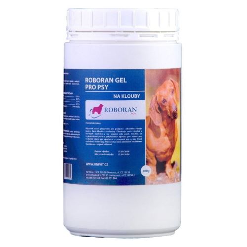 Roboran gel pro psy - doplňkové krmivo zajišťující ochranu pohybového aparátu, 100 tablet