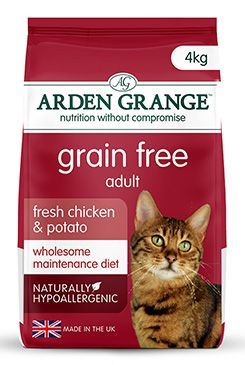 Arden Grange GF Cat Adult with fresh Chick&Potato 400g