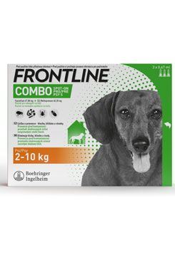 FRONTLINE COMBO spot-on pro psy M (10-20kg)-3x1,34ml