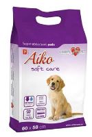 Podložka absorbční pro psy Aiko Soft Care 60x58cm 7ks