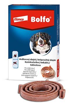 Bolfo Antiparazitní obojek pro velké psy, 70 cm