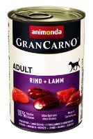 Animonda Gran Carno Adult Konzerva - hovězí & jehněčí pro psy  400 g