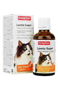 Beaphar Laveta Super intenzivní vitamínová kůra pro krásnou srst pro kočky 50 ml