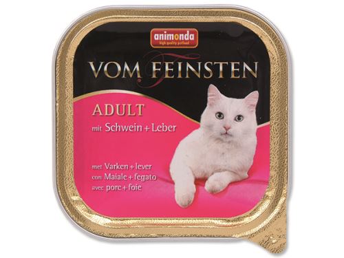 Animonda Vom Feinsten Paštika - vepřové & játra pro dospělé kočky 100 g