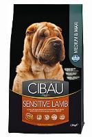 CIBAU Granule Dog Adult Sensitive Lamb&Rice 12kg