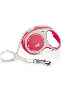 Vodítko FLEXI Comfort L pásek 5m/60kg černá NEW