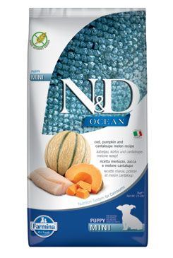 N&D OCEAN DOG Puppy Mini Codfish & Pumpkin&Melon 2,5kg