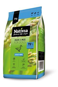 Nativia Dog Adult Mini Duck&Rice