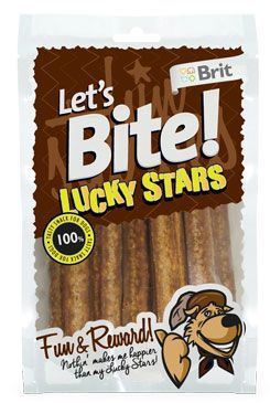 Brit pochoutka Let's Bite Lucky Stars 100g NEW