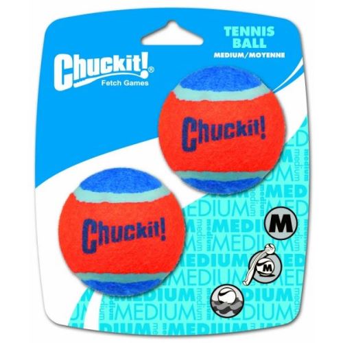 Chuckit! míčky tenisové oranžovo modré, 2 ks