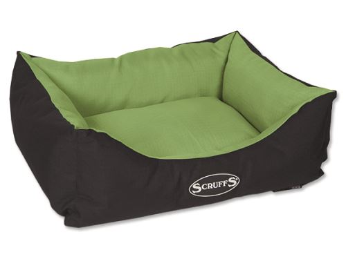 Scruffs Expedition Box Bed pelech pro psy limetkový - velikost S