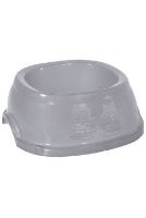 Miska plast protiskluz pes 0,4l modrá Zolux (1)
