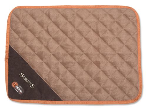 Scruffs Thermal Mat Termální podložka čokoládová - velikost XS, 60x45 cm