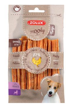 Pochoutka Mooky Premium drůbež/rýže S 8ks 100g Zolux